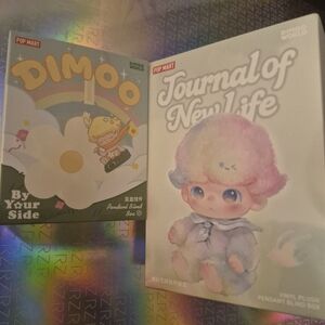 Dimoo Journal Of New Life Curiosity And Dimoo By Your Side Pendant
